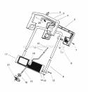 Part Location Diagram of 73-5700-10 Lawn Boy Handle - Upper Control